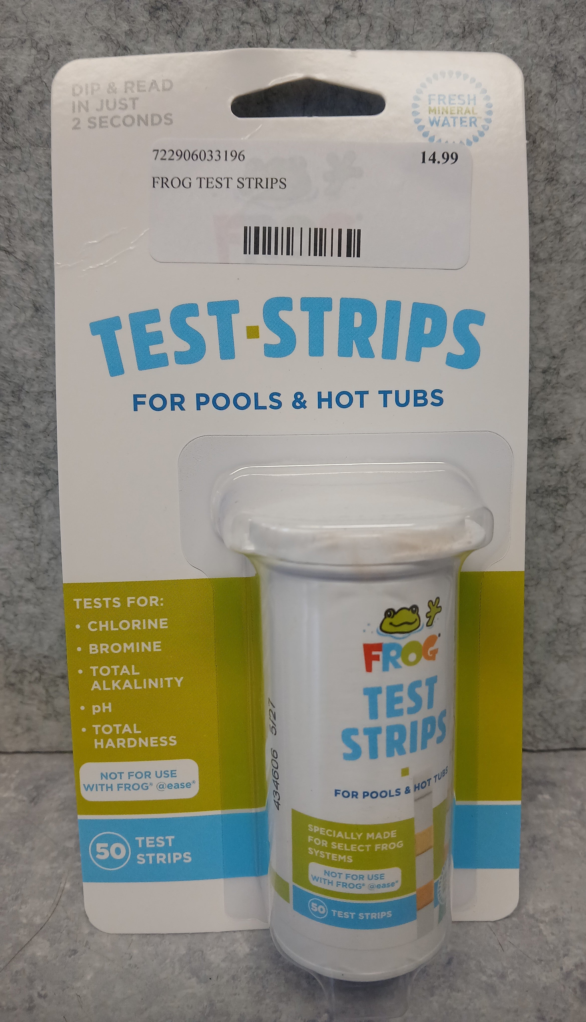 FROG Test Strips for Pools & Hot Tubs (50 Strips)
