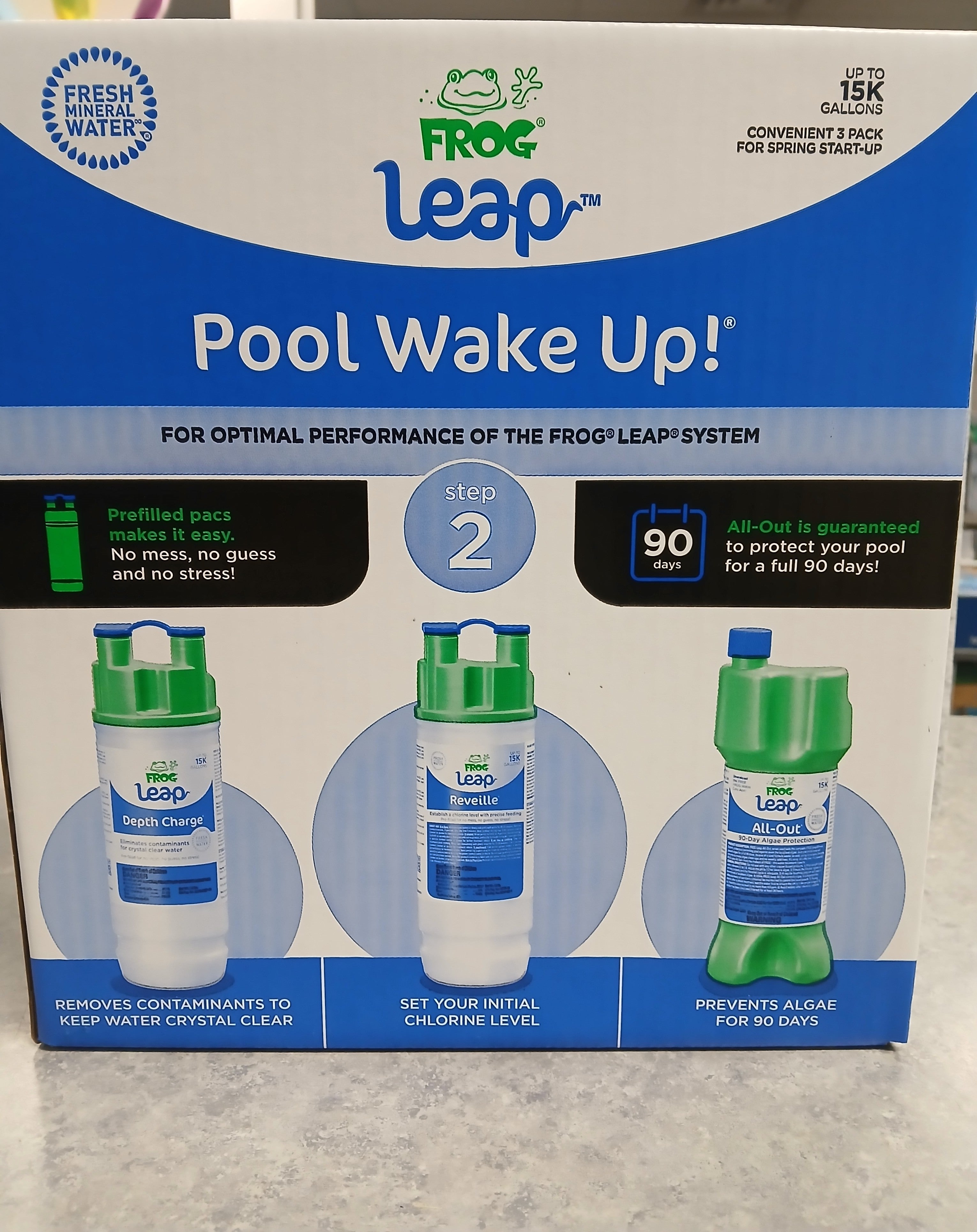 FROG Leap Wake Up / Hibernation Kit for Pool Openings & Closings