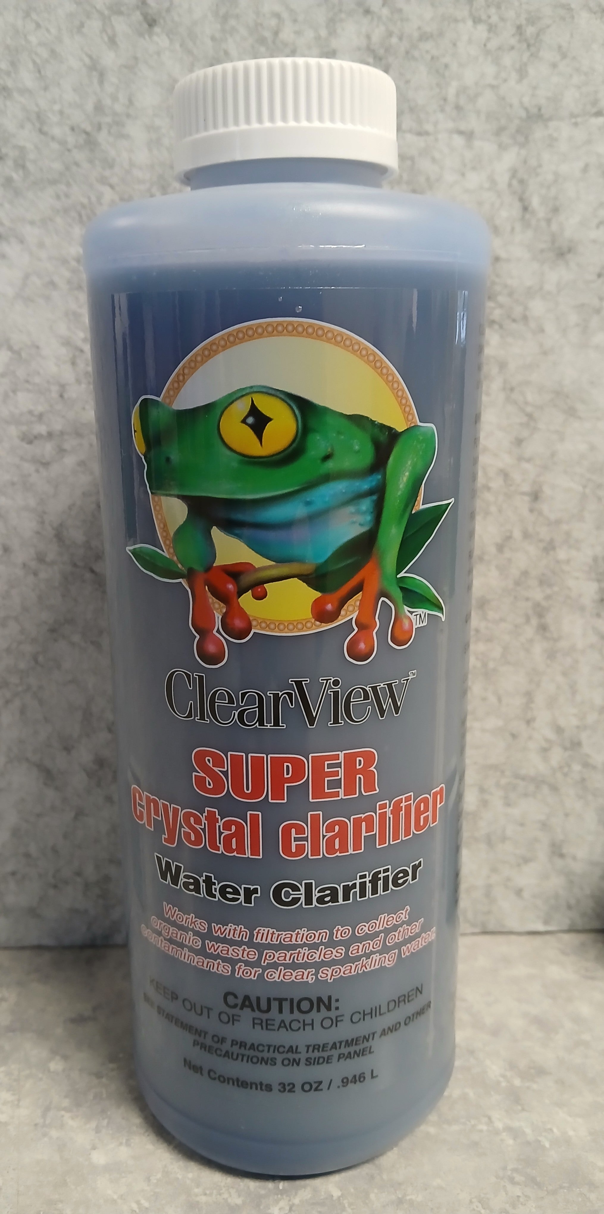Clearview Super Crystal Clarifier for Pools 32oz.